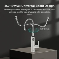 Briwellna-Robinet chauffe-eau instantané 2 en 1, en acier inoxydable, sans réservoir, avec bec universel, 220V 2