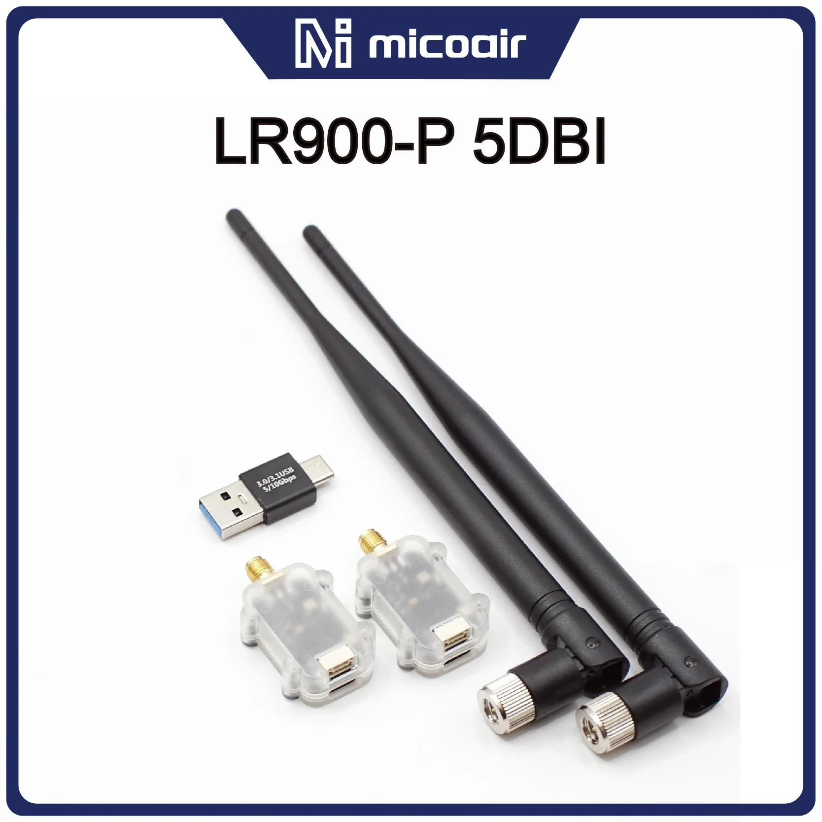 Radio Télémétrie LoRa 30km pour Drone MicoAir LR900-F/P 500mW