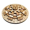 Turntable Digital Huarong Road Number Puzzle Wooden Montessori Toys IQ Test Brain Teasers Math Games For Kids Rompecabezas Niños 3