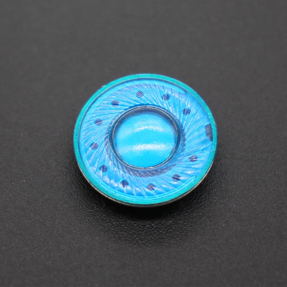 

1Pair 15.4mm Earphones Speaker unit PET Blue Diamond Diaphragm Bass Vocal Earphones DIY Drivers 32 Ohm 300 Ohm Earphones Driver