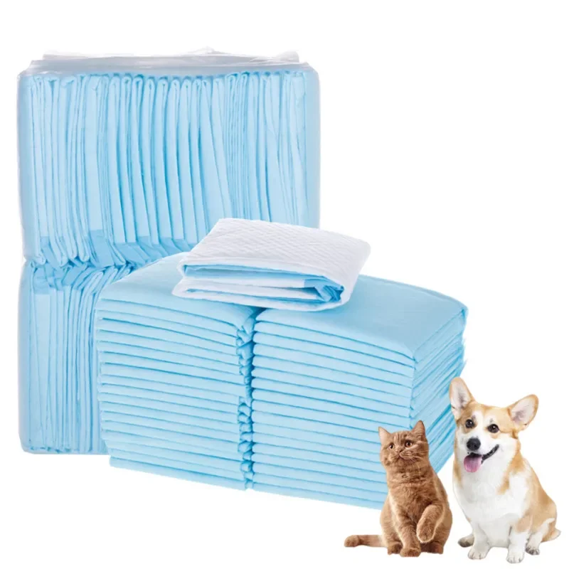 100/50/40/20PCS Absorbent Dogs Diapers Disposable Puppy Training Pee Pads 1