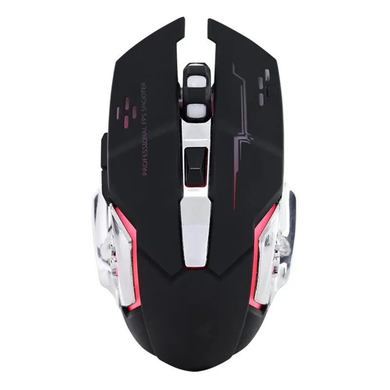 Rechargeable Wireless Mouse Gaming Computer Silent Bluetooth Mouse USB Mechanical E-Sports Backlight PC Gamer Mouse For Computer