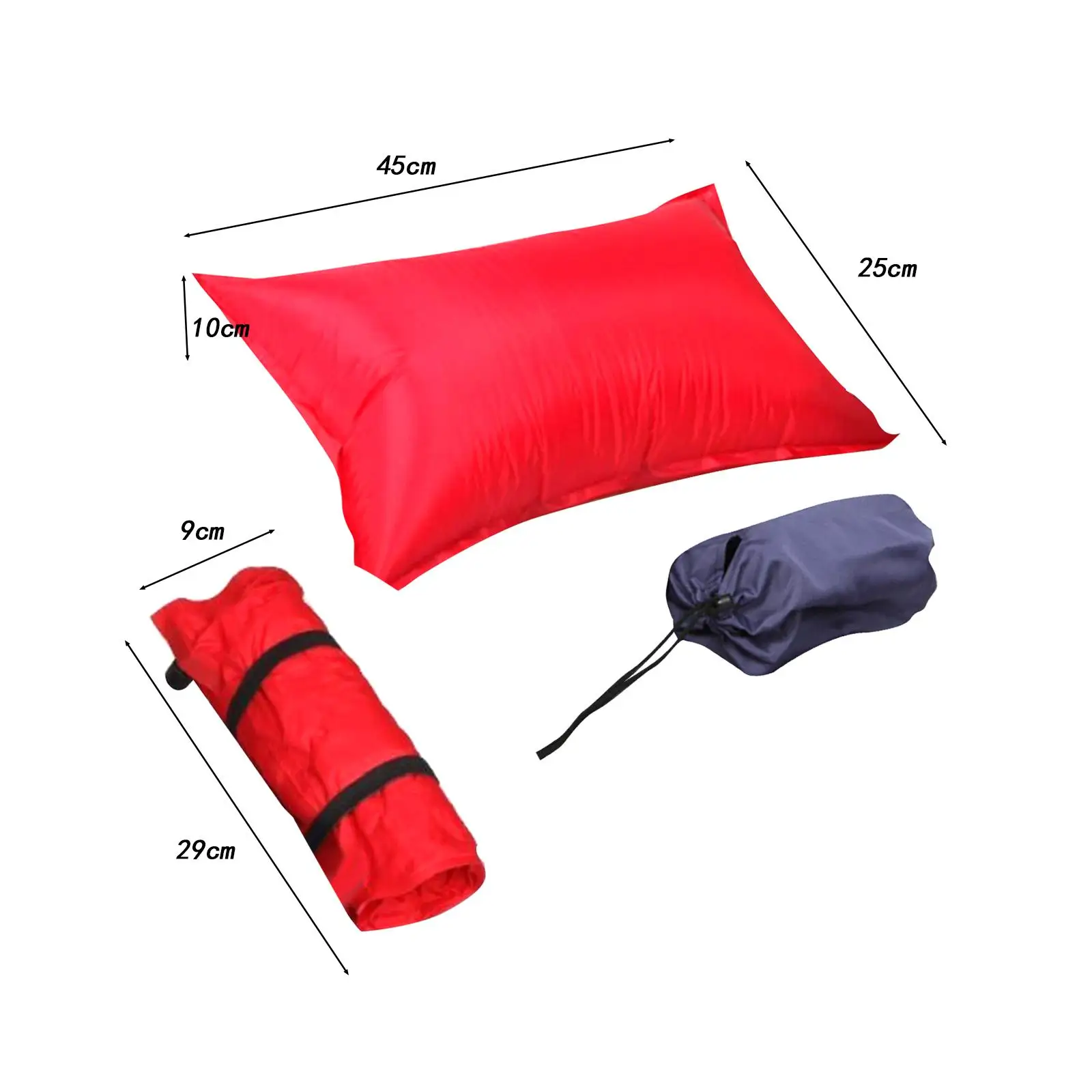 Travel Pillow Ultralight Comfortable Compact Inflatable Pillow Camping Sleeping