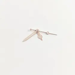 Luminous Green Watch Hands in Silver/Gold/Rose Gold - Automatic Watch Movement Accessories (Rose gold)