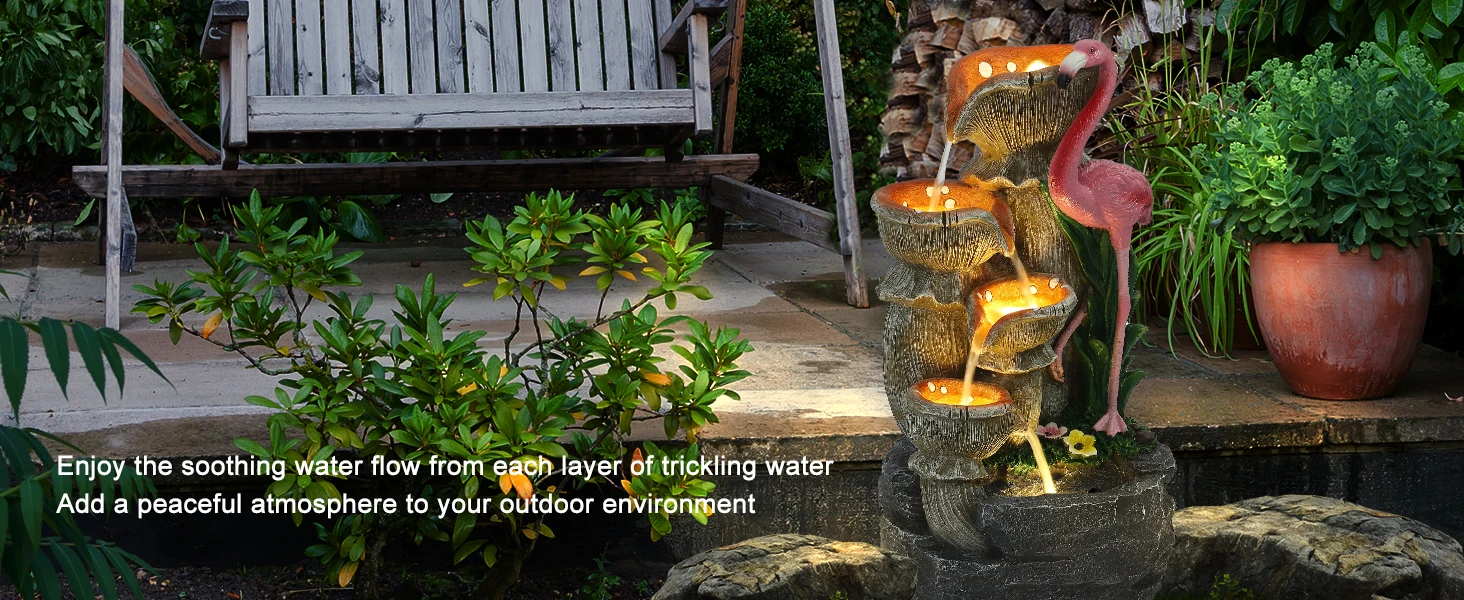 UTOASIS Outdoor Water Fountain