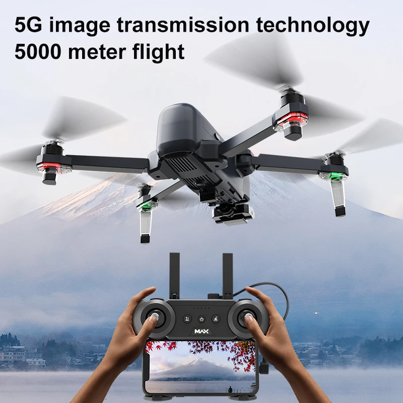 FX30 Pro MAX GPS 드론, 8K 전문 EIS HD 카메라 드론, 3 축 안정화 짐벌, 5km 접이식 FPV RC 쿼드콥터 장난감, 신제품