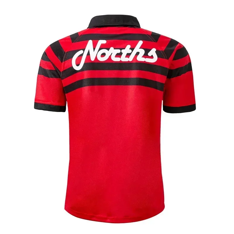 North Sydney Bears Retro Rugby Jersey 1991-1994 Mens Size:S-5XL（Print Name Number）