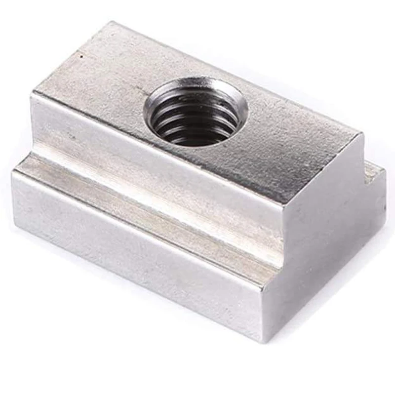 4pcs Fit For Toyota Bed Deck Rail Stainless Steel Nuts for Tacoma & Tundra Cleats Tie Downs Accessories 3/8"-16 T Slot Nuts