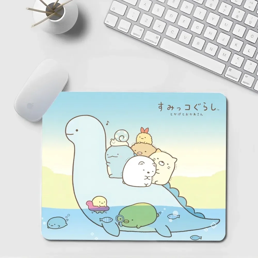 일본 S-Sumikkogurashi 귀여운 타이드 작은 두꺼운 마우스 패드, 게임용 키보드, 테이블 매트, 사무용품, 방 장식, 사무실 책상