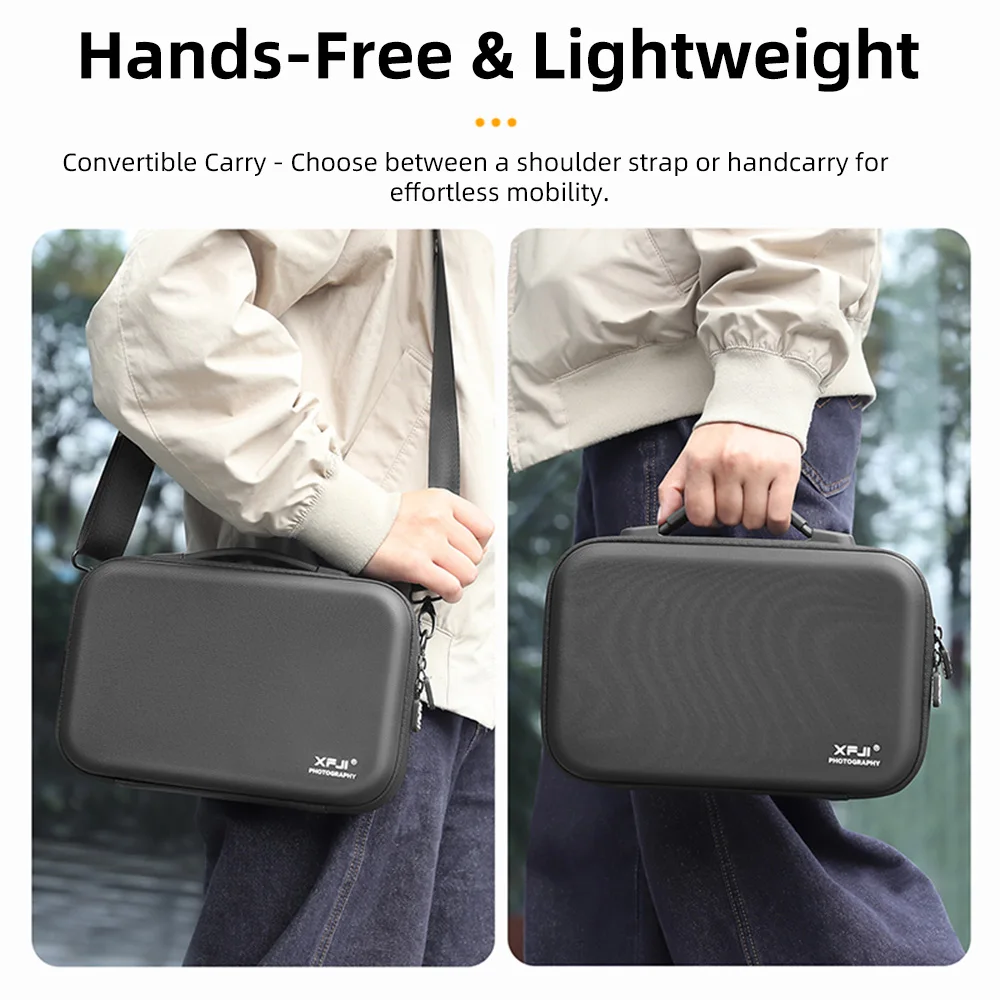 Durable Drop-resistant Hard Shell Handbag for Photography Accessories