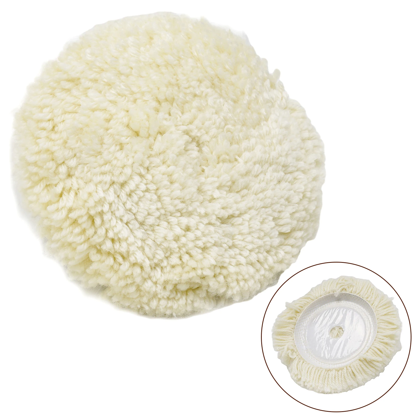 

Premium Wool Wheel Buffing Pads Optimal Paint Restoration Performance Suitable for DIYers and Professionals 5/6/7 inch Sizes