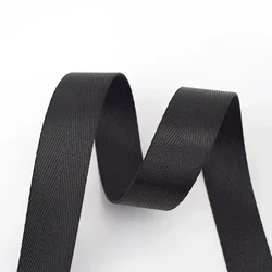 10 - Meter Nylon Webbing Tape for DIY Sewing and Craft Projects (Black)