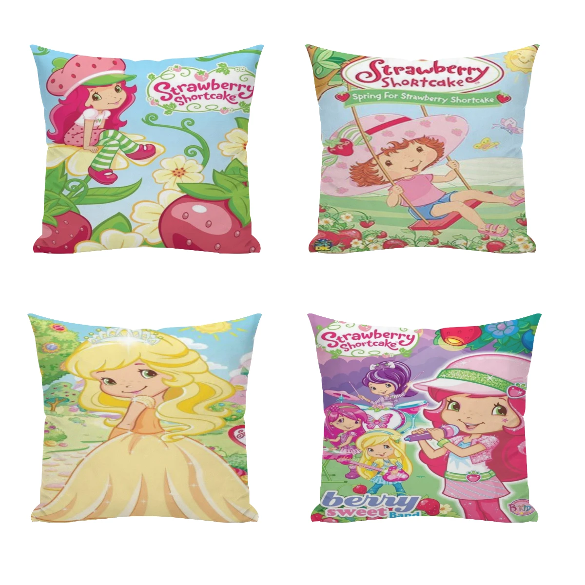 

Strawberry Shortcake Cushion Office Classroom Chair Cushion Couch Pillow Bedroom Floor Winter Thick