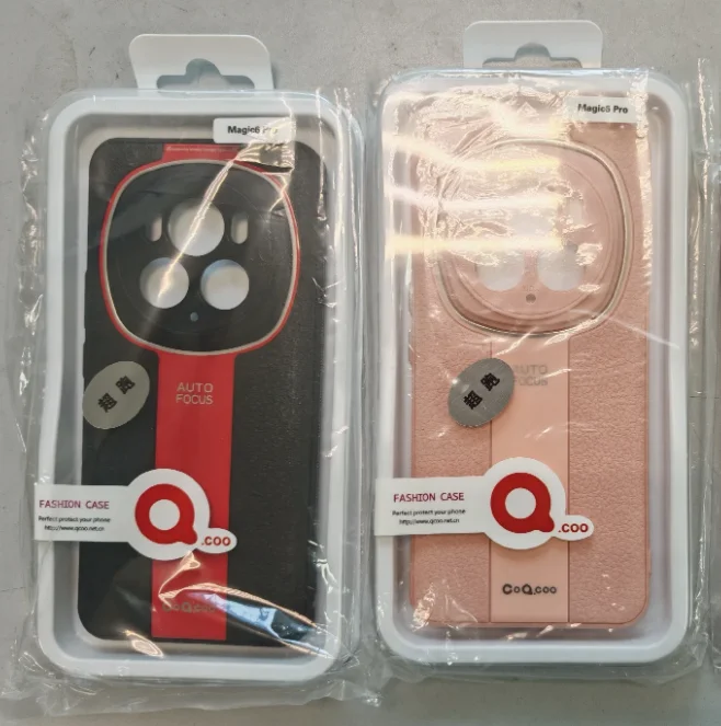 Luxury Lichi Leather Ultra-Thin Matte Case with Lens Protection