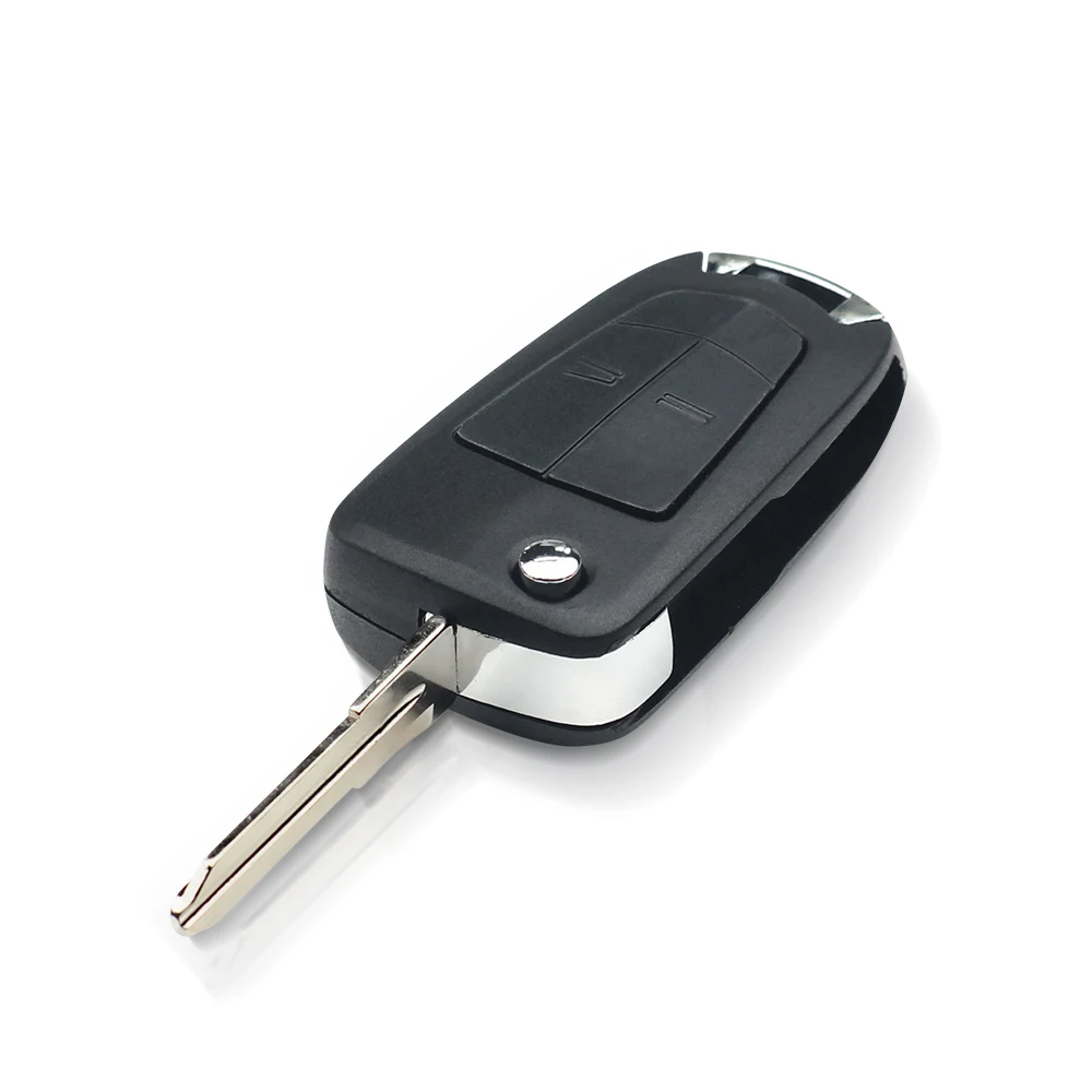 KEYYOU Modified Car Key Case for Vauxhall Opel Astra Zafira Vectra H J g Omega HU46 Buttons FOB 2 Button