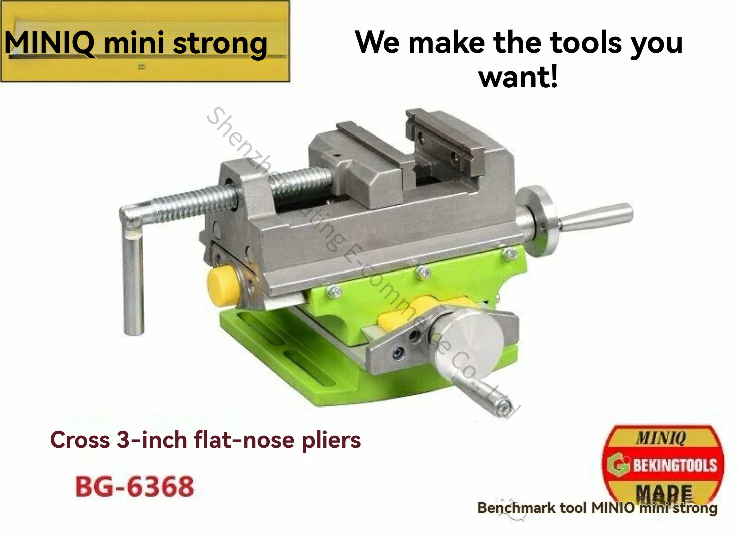 BG-6369 Cross Pliers Multi Functional Workbench Sliding Table Milling Machine Ro