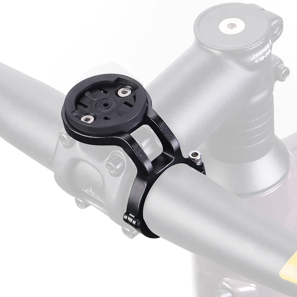 Bicycle Handlebar Computer Holder Aluminum Alloy Bike Speedometer Mount Road Bike Code Meter Fixing Base for Garmin/Wahoo/Bryton