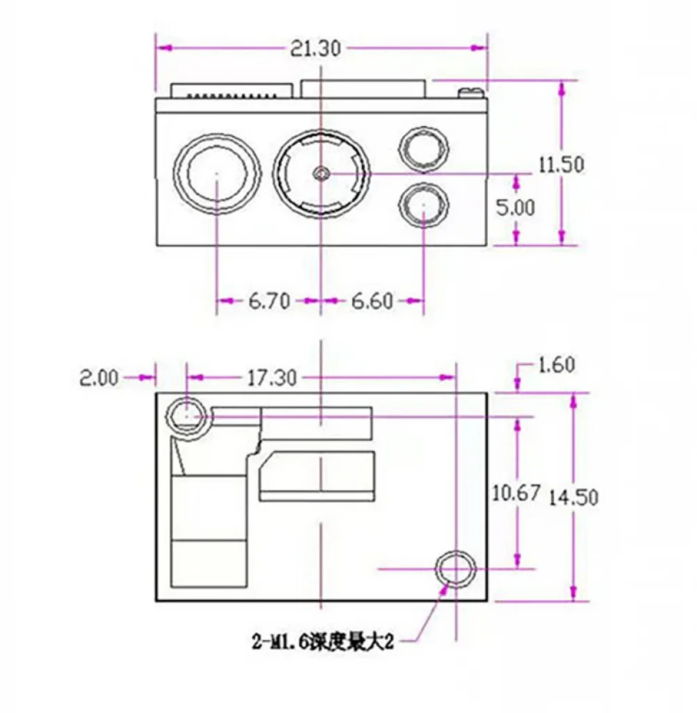 Barcode Head QR Code for Parking Scene Area Toll Gate Embedded Scanning Module High Precision Industria