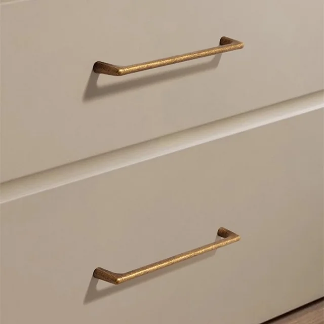 Retro ตู้อุปกรณ์ครัวโบราณ Dresser ประตูฮาร์ดแวร์ห้องครัวตู้จับลิ้นชักดึงเฟอร์นิเจอร์ Handle 3
