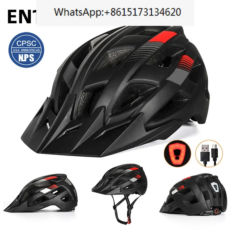 

Велосипедный шлем для взрослых во время разрыва ветра, встроенный шлем для горного велосипеда
