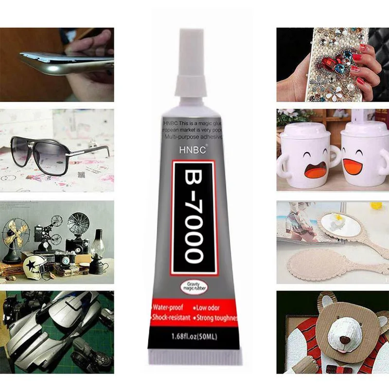 B7000/E7000/T8000 Universal Phone Repair Adhesive 9ml 15ml 25ml 50ml 110ml Glue With Precision Applicator for Jewelry Craft