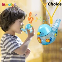 Cartoon Whistle Tide Play Fun Waterbird Plus Water Learn Bird Calls Blow Children's Musical Instrument Waterbird Whistle Toys 2