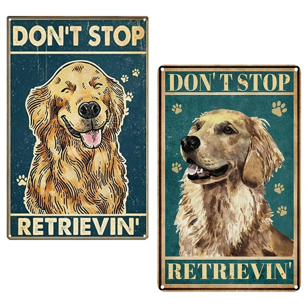 

Metal Tin Sign Dog Vintage Metal Tin Sign For Living Home Bedroom Bathroom Garage Cafe Bar Club Cute Vintage Art Wall Decor Sign