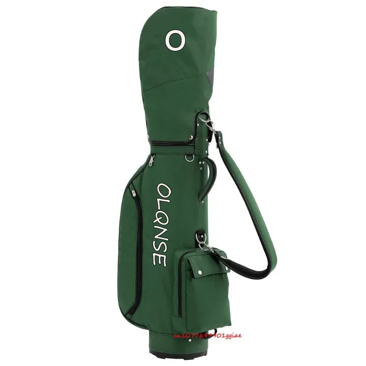 

2024 New Lightweight Green Black Nylon Golf Bag Golf Caddy Bag