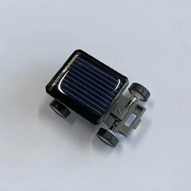 1Set Novelty Solar Energy Car Puzzle Educational Gadget Creative Solar Power Mini Car Early Education Toy Science Experiment 2