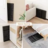 Folding Desk Writing Computer Desk for Home Office, No-Assembly Study Office Desk Foldable Table 6
