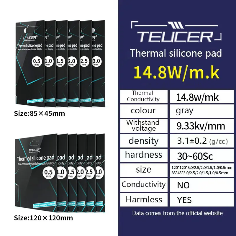 High-Performance Thermal Conductive Silicone Pad for Efficient Heat Dissipation