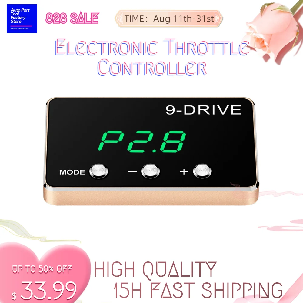 

9 Drive Electronic Throttle Controller Racing Accelerator 807 Suitable for Chrysler 300C Dodge Ram Jeep All Series Wrangler Mode