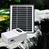 6V 5W Solar Fish Oxygen Pump Low Noise Air Pump Fish Tank Solar Powered Oxygen Pump 4500mAh Ensures Even Air Distribution 3