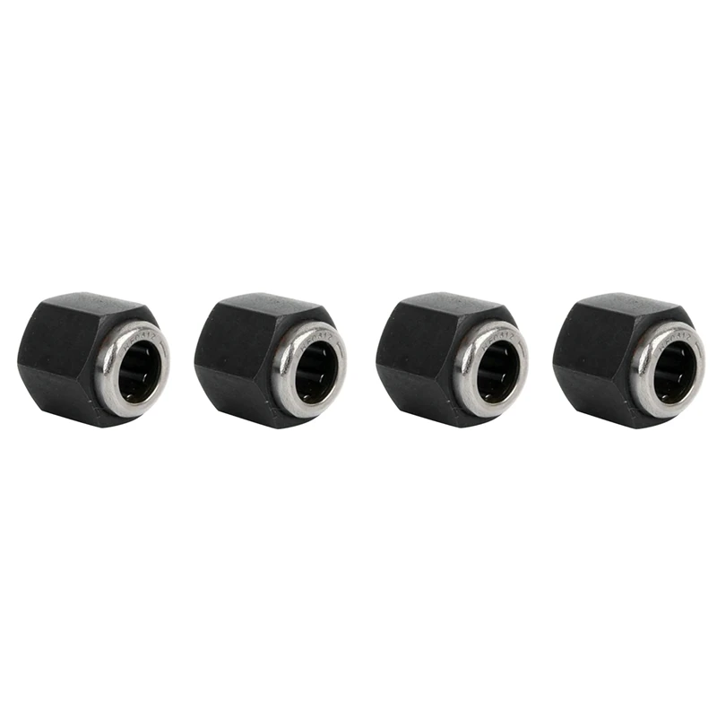 

4PCS R025 12Mm One Way Bearing Hex Nut For HSP 94188 94122 1/8 1/10 RC Model Car Buggy Truck VX 28 21 18 16 Nitro Engine