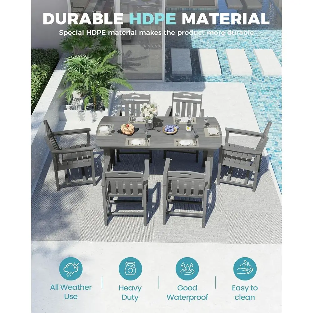 7-Piece Patio Dining Set 3