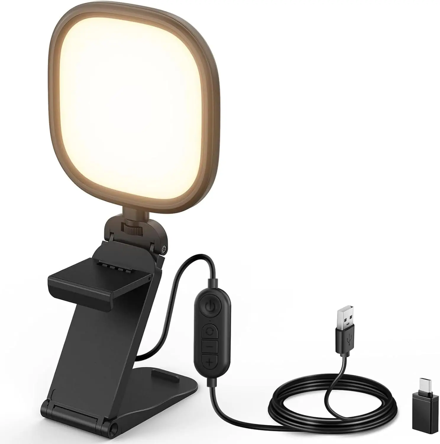 Basics 5" 10W Monitor Light Bar with Stand, CRI95 Full Screen Desk Lamp Lightin