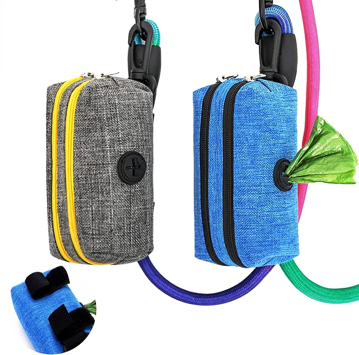 Pet Dog Poop Bag Dispenser Storage Bag Dog Products Pet Waste Bags Carrier Walking Accessories Cleaning Supplies dog poop bag dispenser