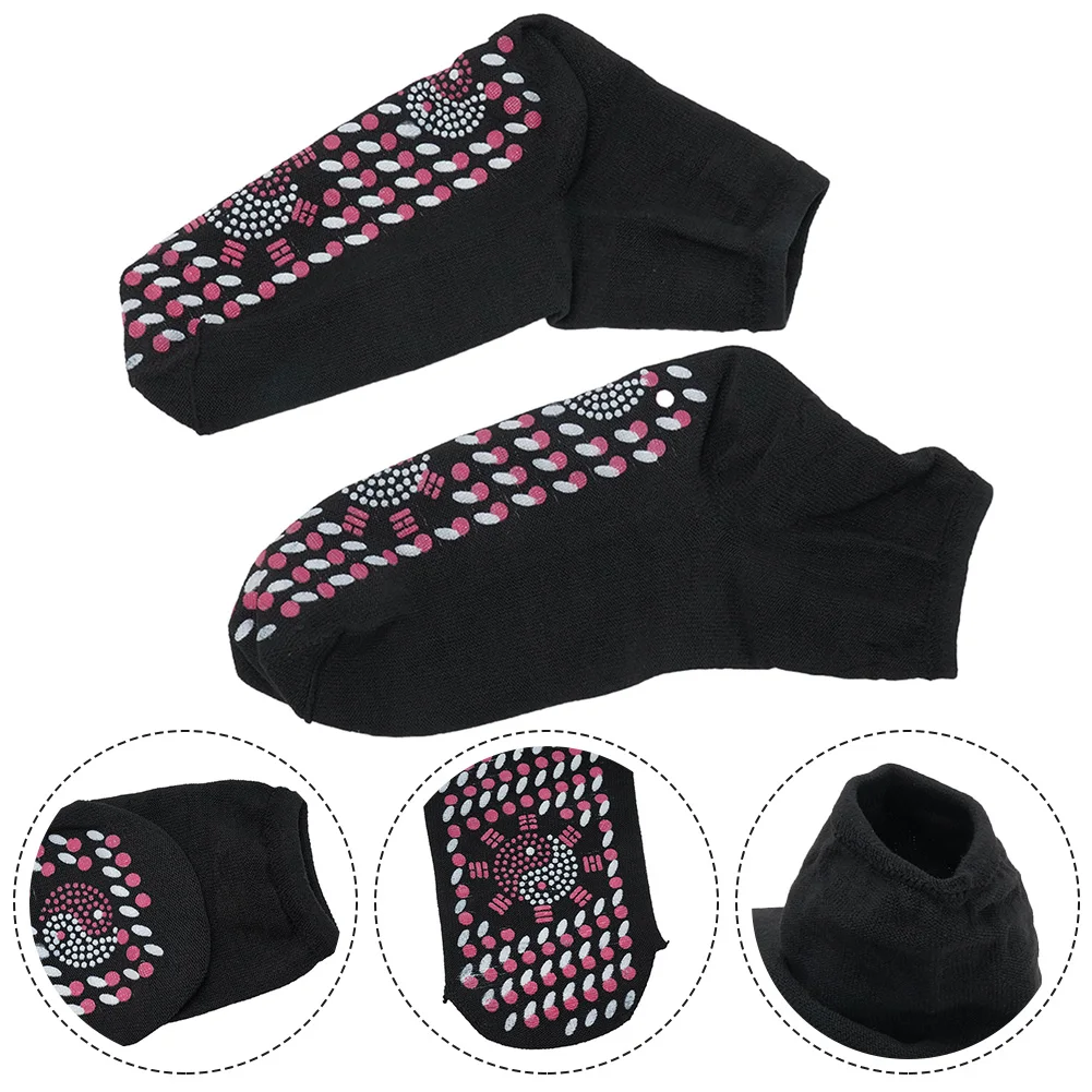 

Self-Heating Socks Warm Socks 4 Pairs Health Socks Shiatsu Practical Quality Is Guaranteed Tourmaline Slimming