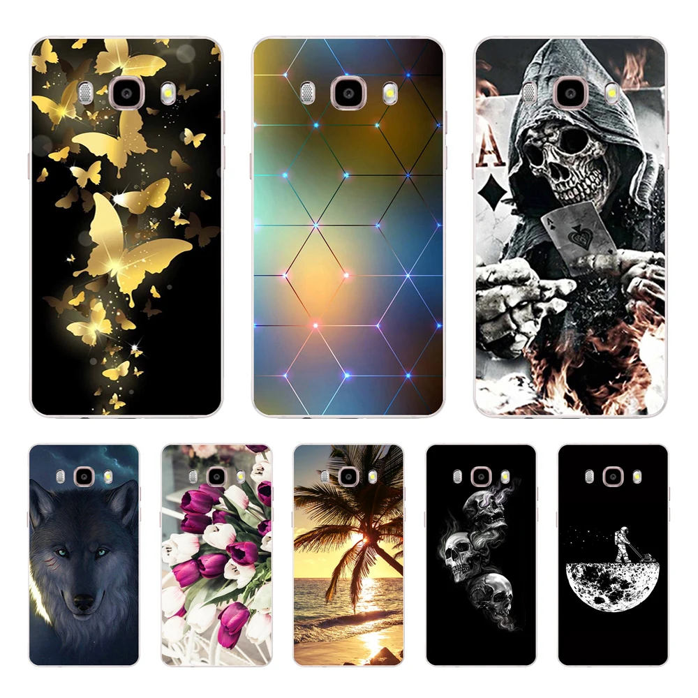 Custodia In Silicone Morbido Tpu Per Samsung Galaxy J5 2016 Case J510 J510F Cover Per Samsung J5 2016 Case Shell