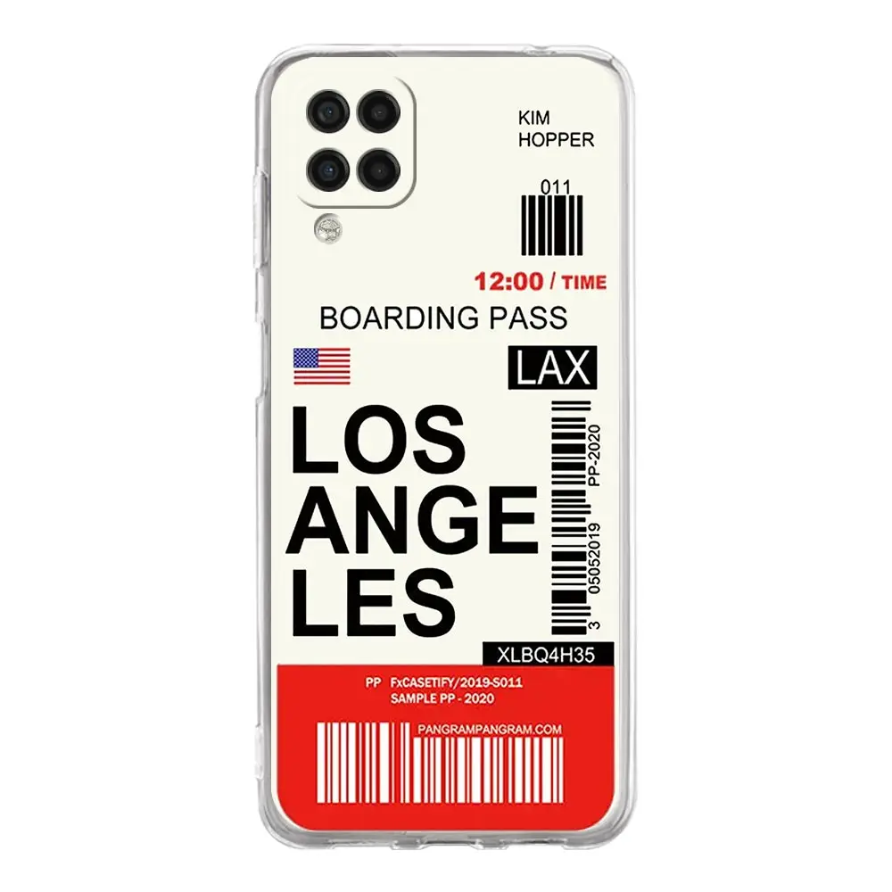 World City Travel Ticket Phone Case - New York Edition