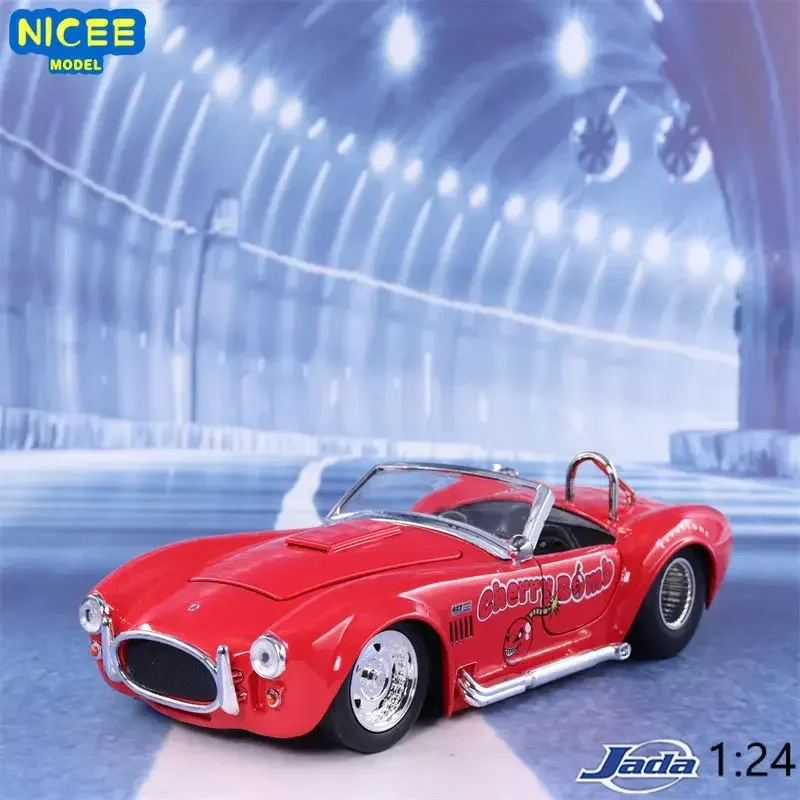 

1:24 1965 Shelby Cobra 427 S/C Diecast Metal Model Car Alloy Toy Car For Kids Crafts Decoration Collection J209