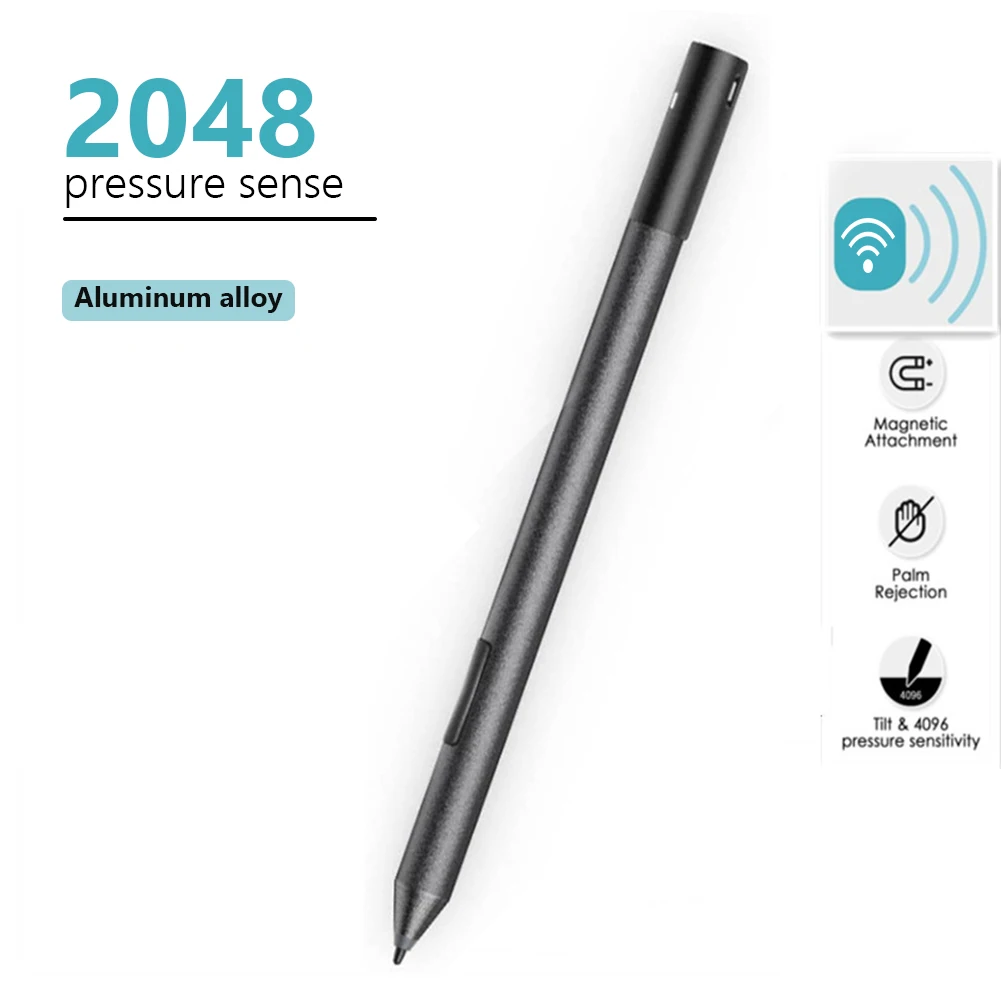 For Dell Active Stylus Pen Bluetooth-Compatible Touch Screen Stylus Pen PN557W for Dell Latitude 5300 5310 7200 7210 7285 2 in 1