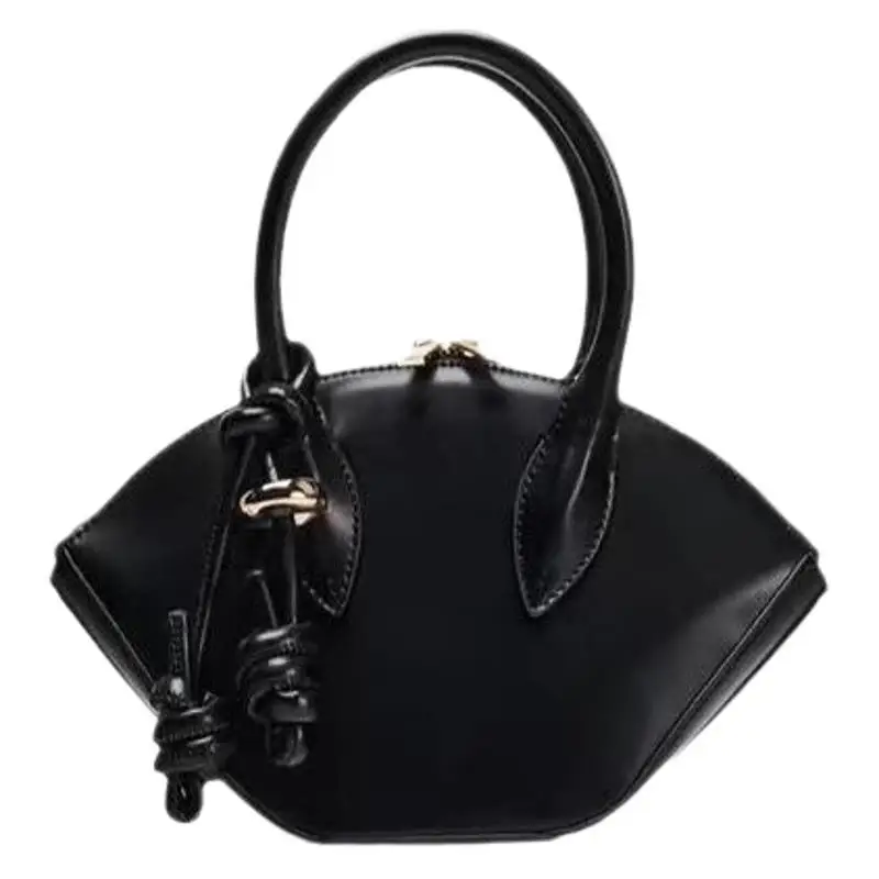 Luxury Designer Shoulder Bag Large Capacity Fashion Handbag Trapezoid Trendy Crossbody Bag Fan-Shaped Bucket Bag for Women