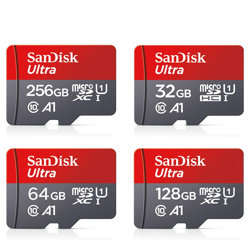 Cartão de memória Micro SD para o telefone, Class 10 Flash Card, Ultra Class 10, 128GB, 32GB, 64GB, 256GB, 512GB