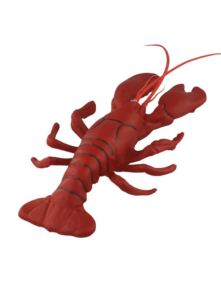 1pc Lifelike Lobster Model Decor Artificial Creative Realistic Lobster Shape Decor 36x13cm Simulation Crab Model Toys food model,food photography props