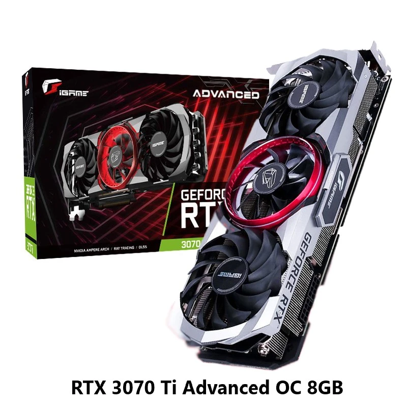 external graphics card for pc Colorful iGame GeForce RTX 3070 Ti Advanced OC 8GB GDDR6X 256Bit Gaming Graphics Card 3070Ti NVIDIA GPU PC Gaming Video Card LHR latest gpu for pc