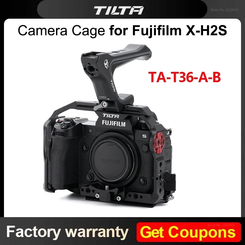TILTA フルカメラケージ Fujifilm X-H2S TA-T36-FCC-B ブラックレンズ