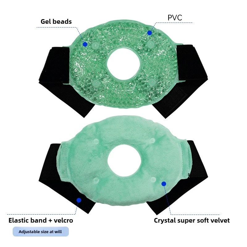 Reusable Ice Pack Hot Cold Gel Ice Treat Wrap Knee Wrap for Ankles Shoulders Head Injuries Sports Recovery Therapy Use