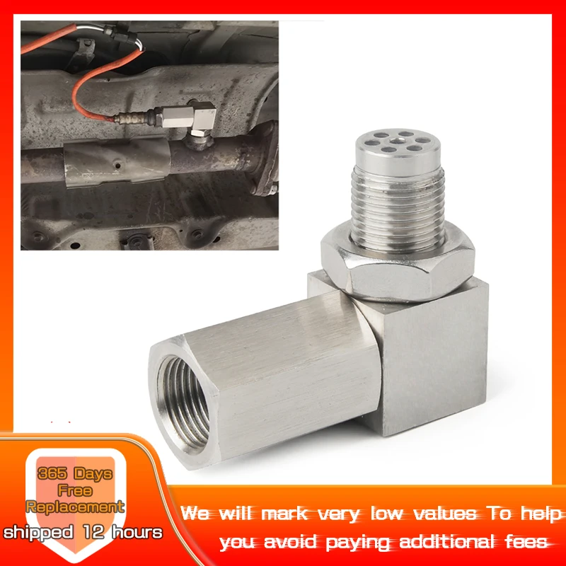 Universal O2 Oxygen Sensor Extender 90 Degree Or 45 Degree 02 Bung