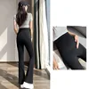 Maternity Yoga Pants For Summer 2024 New Clothes For Pregnant Women Fashion Solid Pregnancy Flare Shark Trousers Leggings M-xxl 2